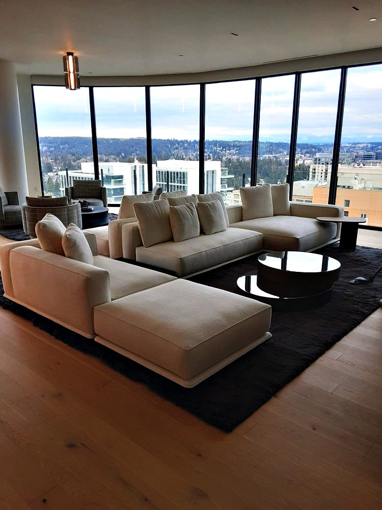 Furniture delivered by Stride Logistics for Donna in Bellevue