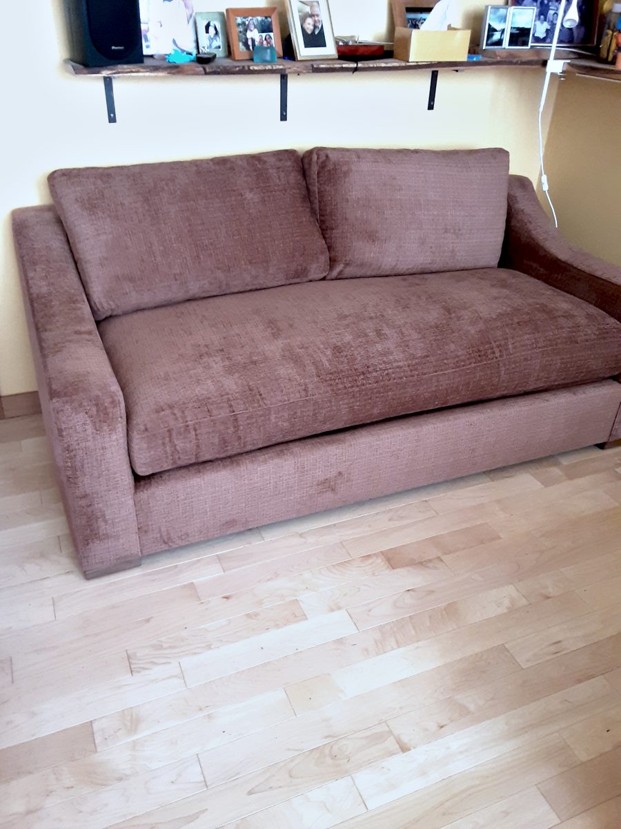 Furniture delivered by Stride Logistics for Dana in Seattle